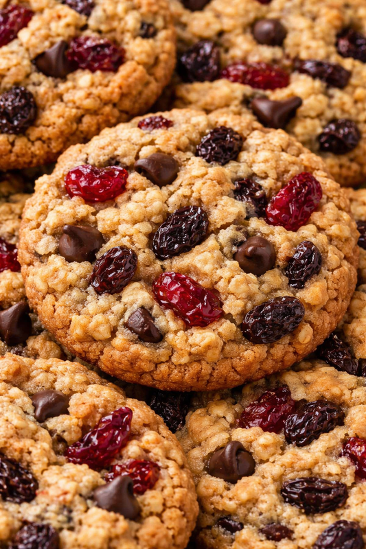 Loaded Oatmeal Cookies